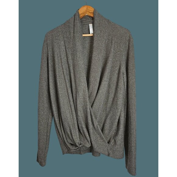 2/$35- Anthropologie Daily Practice Cross Front Top Women Size L - Picture 3 of 8